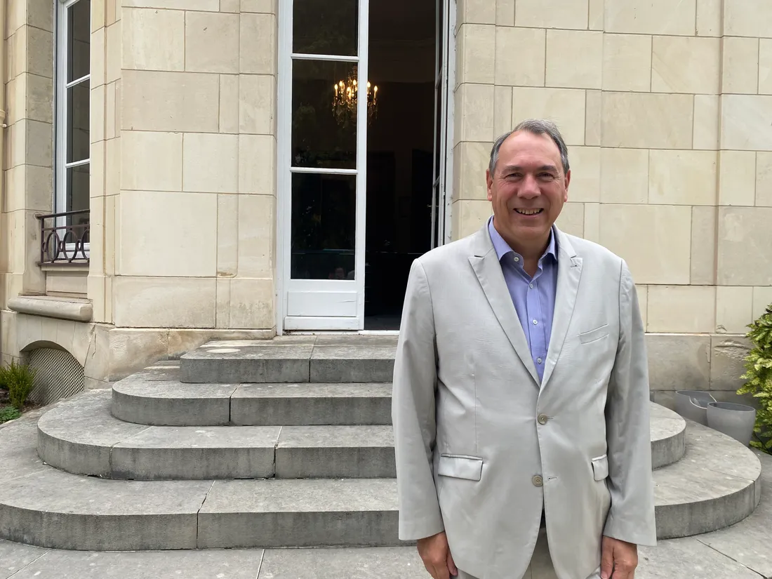 Didier Collet, directeur départemental de la Banque de France dans le Calvados