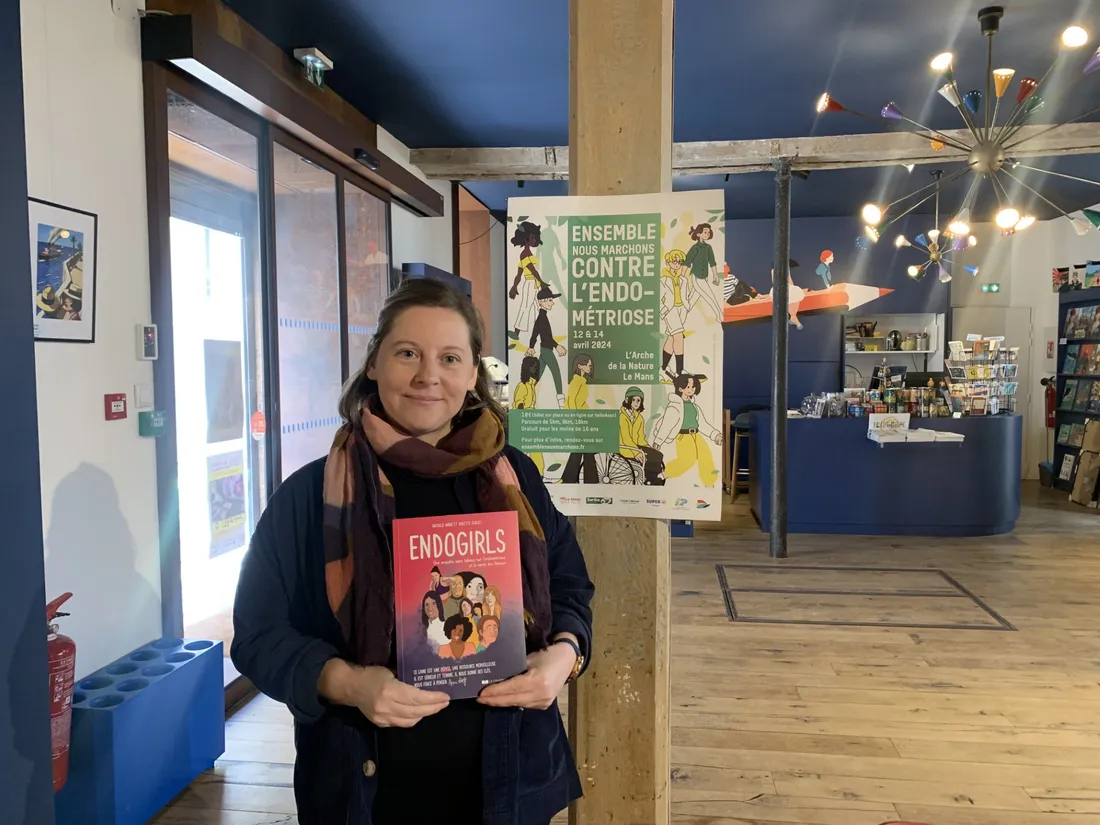 Laura Mattéo est bénévole pour l'association ENDOmind au Mans.