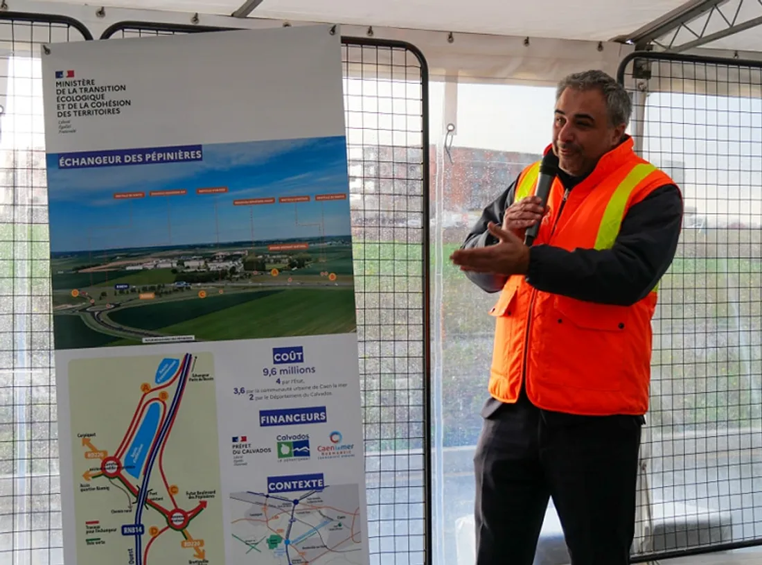 Jour d'inauguration près de Caen