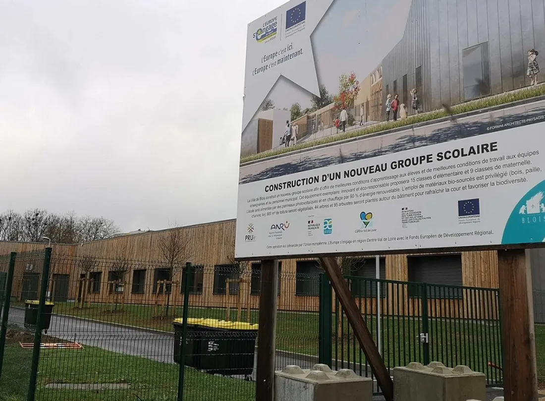 A Blois, le groupe scolaire Nelson-Mandela