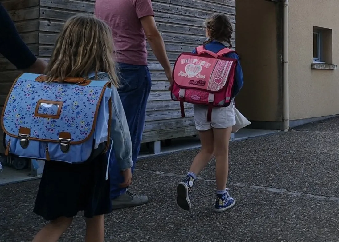 Sur le chemin de l'école