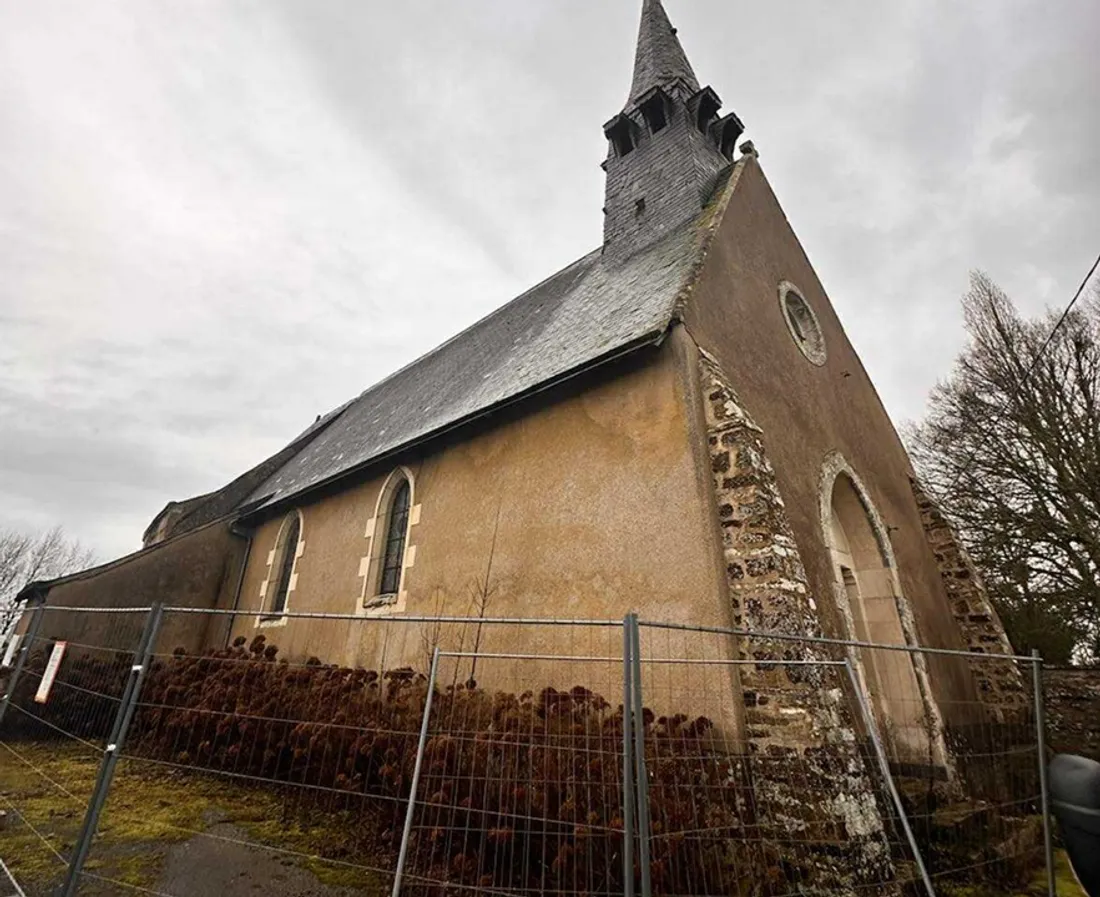 L'église du hameau de Saint-Gault, promise à la destruction