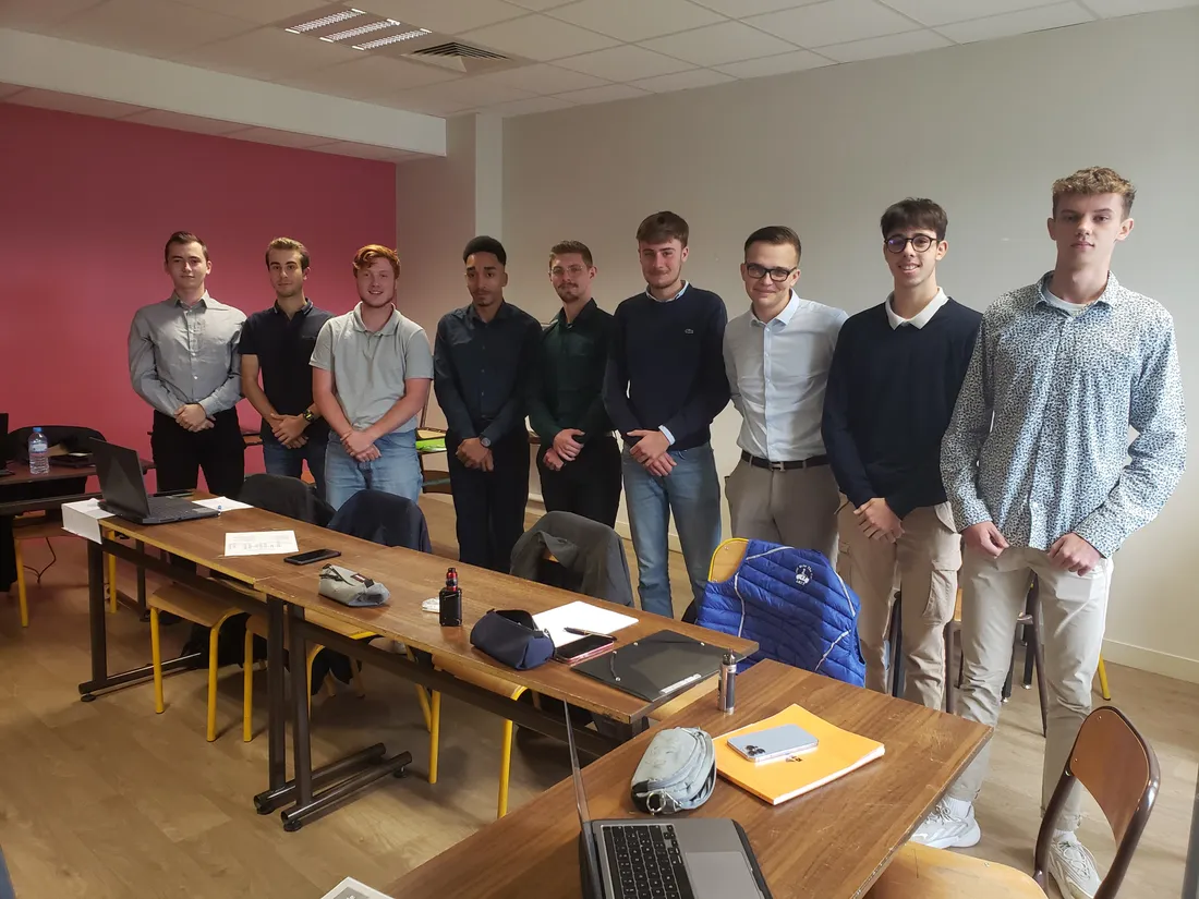 Des élèves de BTS MOS du lycée Saint-Joseph à Deauville