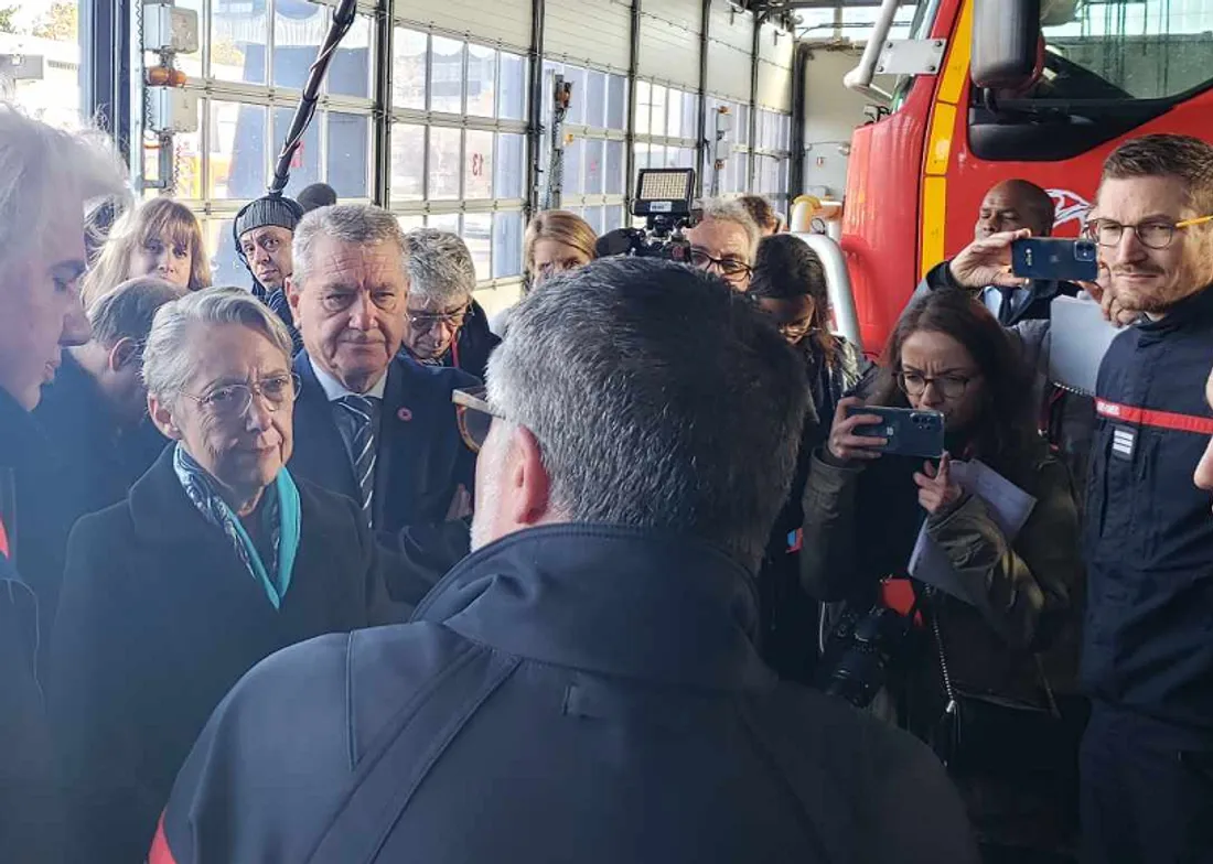 Elisabeth Borne dans le Calvados