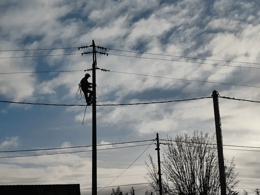 Intervention d'un technicien Enedis