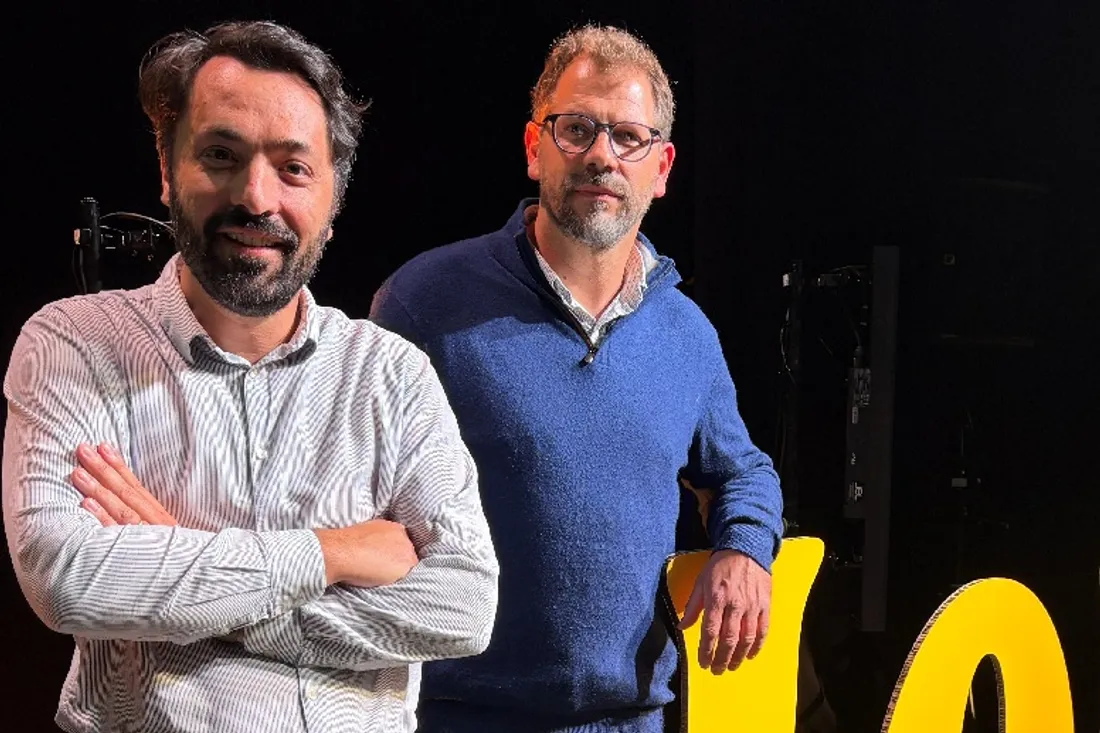 Erwan de La Fouchardière et Angelo Carbonel