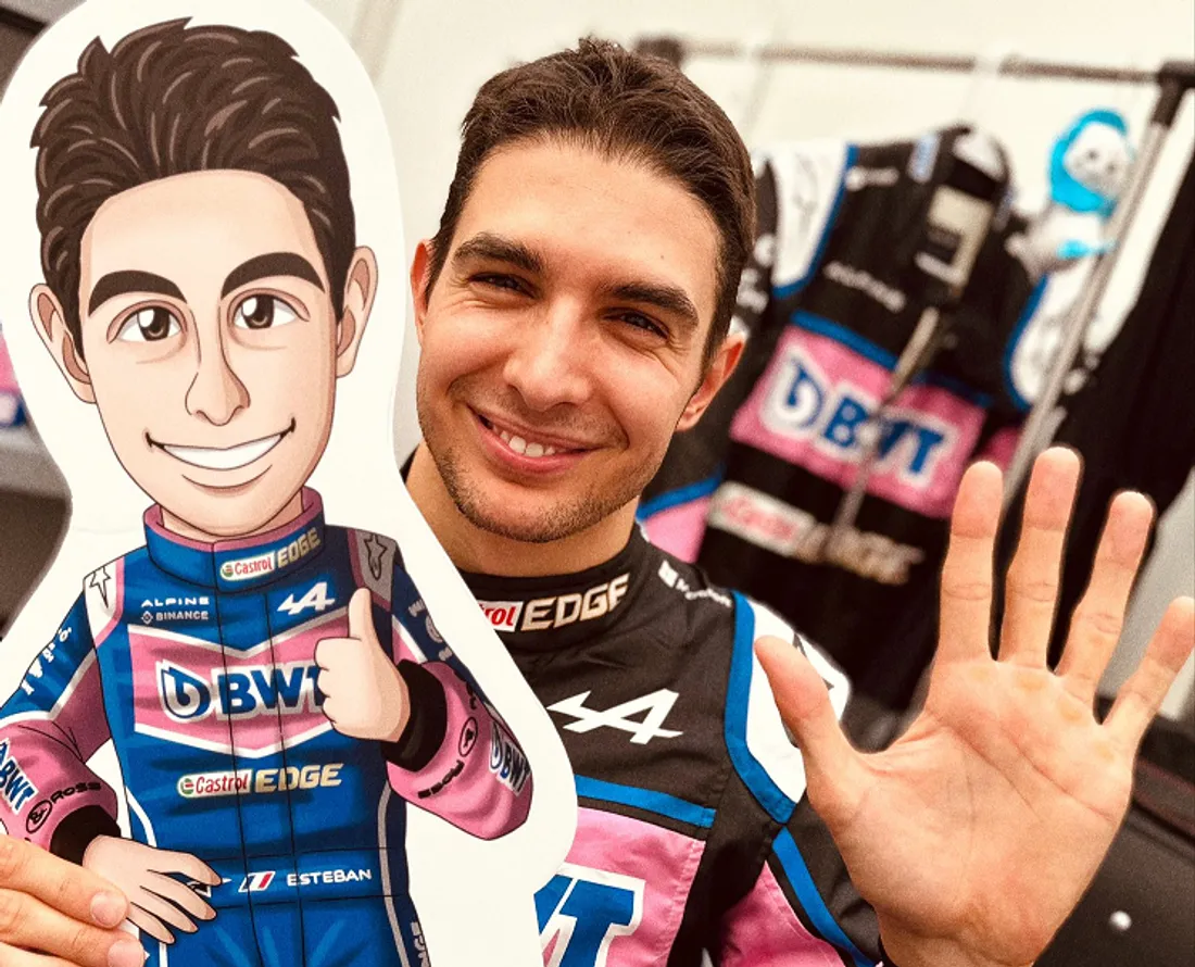 Esteban Ocon, pilote Alpine