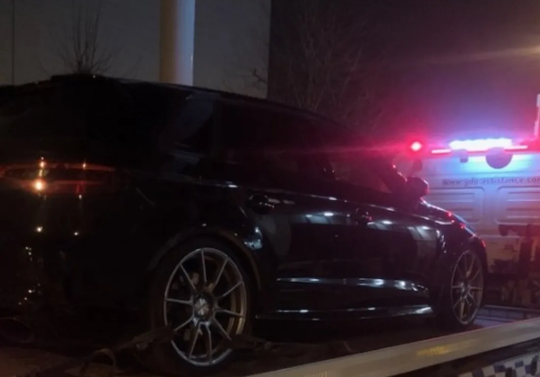 Grand excès de vitesse sur la D562