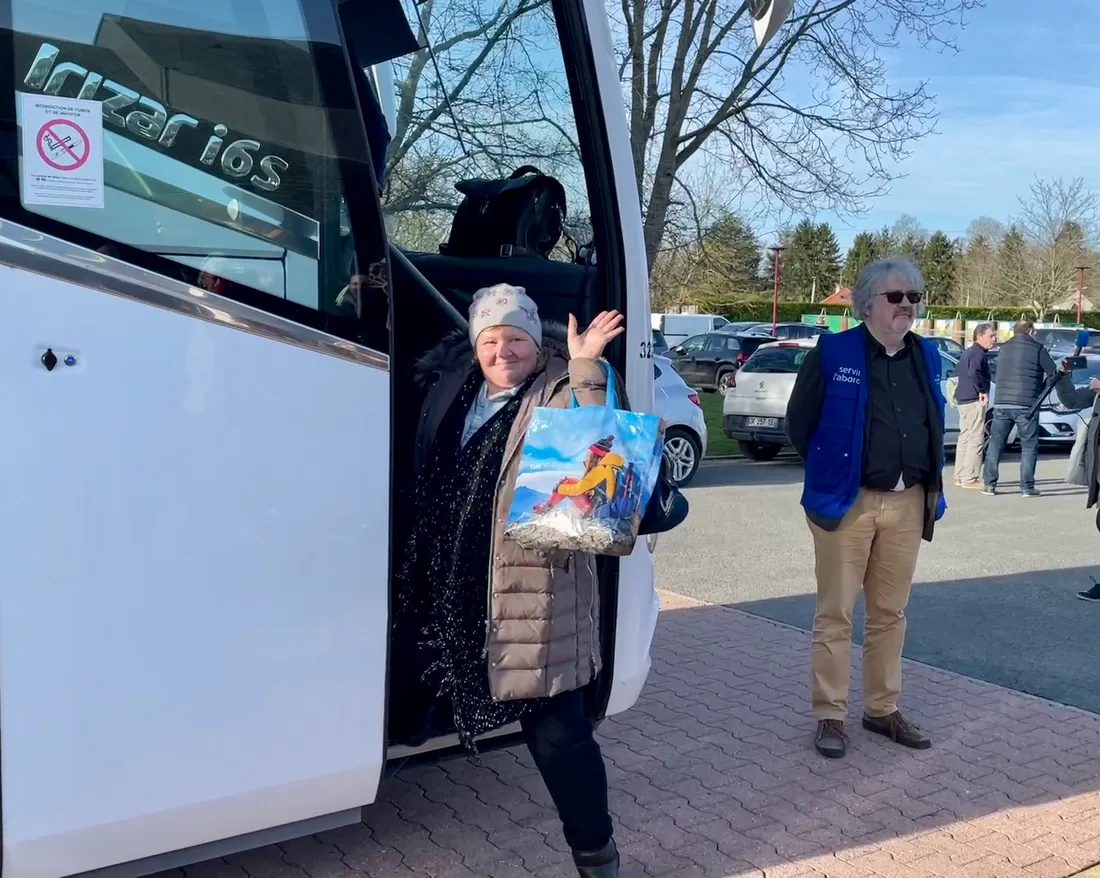 Une réfugiée ukrainienne au Mans 