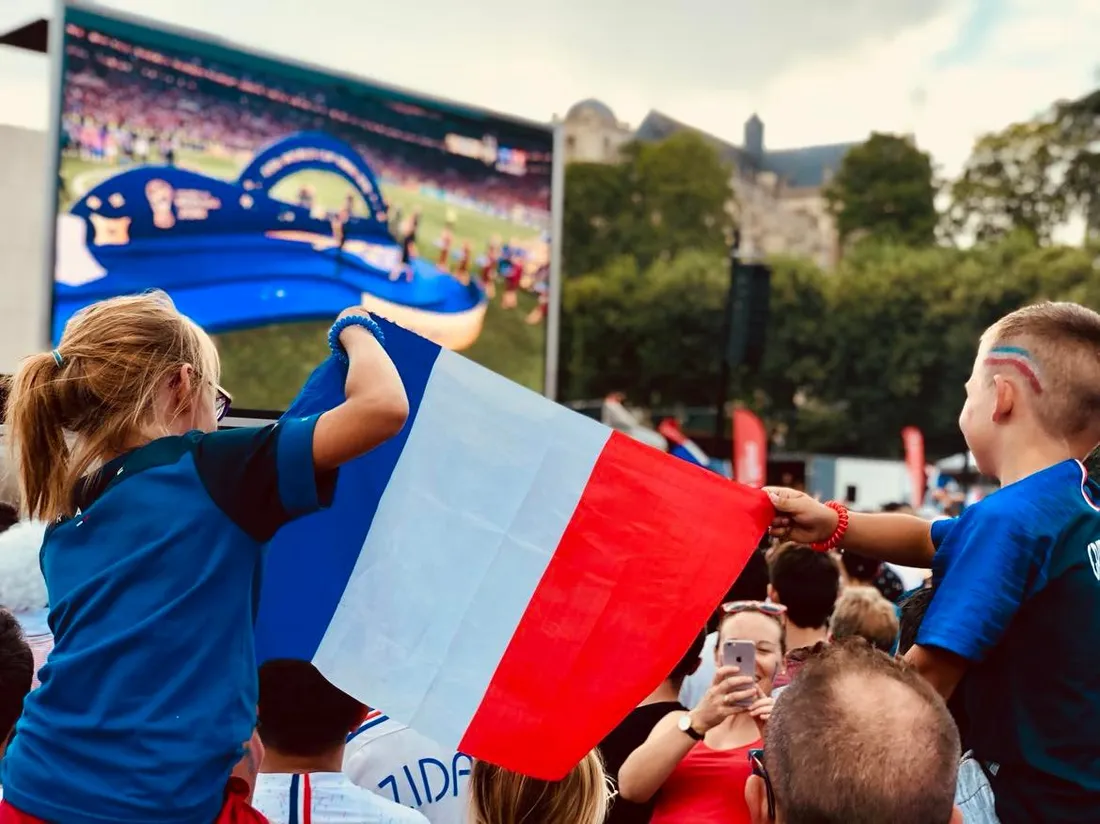 Au Mans, fan zone en 2018