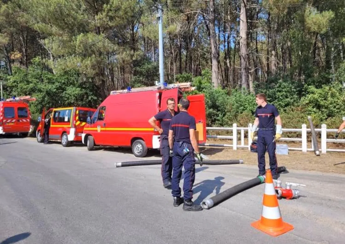 Les pompiers se préparent