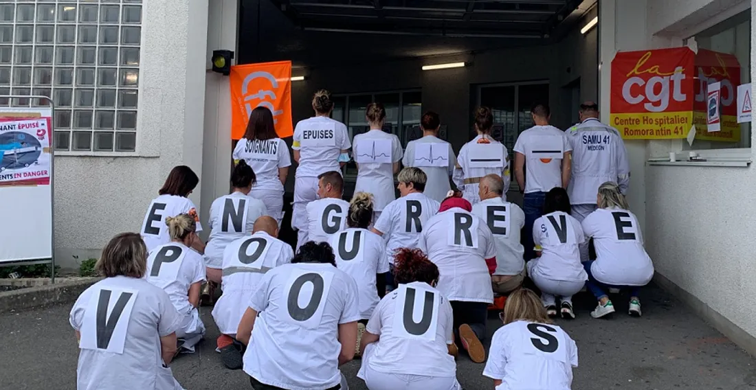 Grève urgences Romorantin