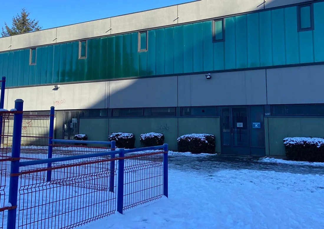 A Evreux, le gymnase Joliot-Curie