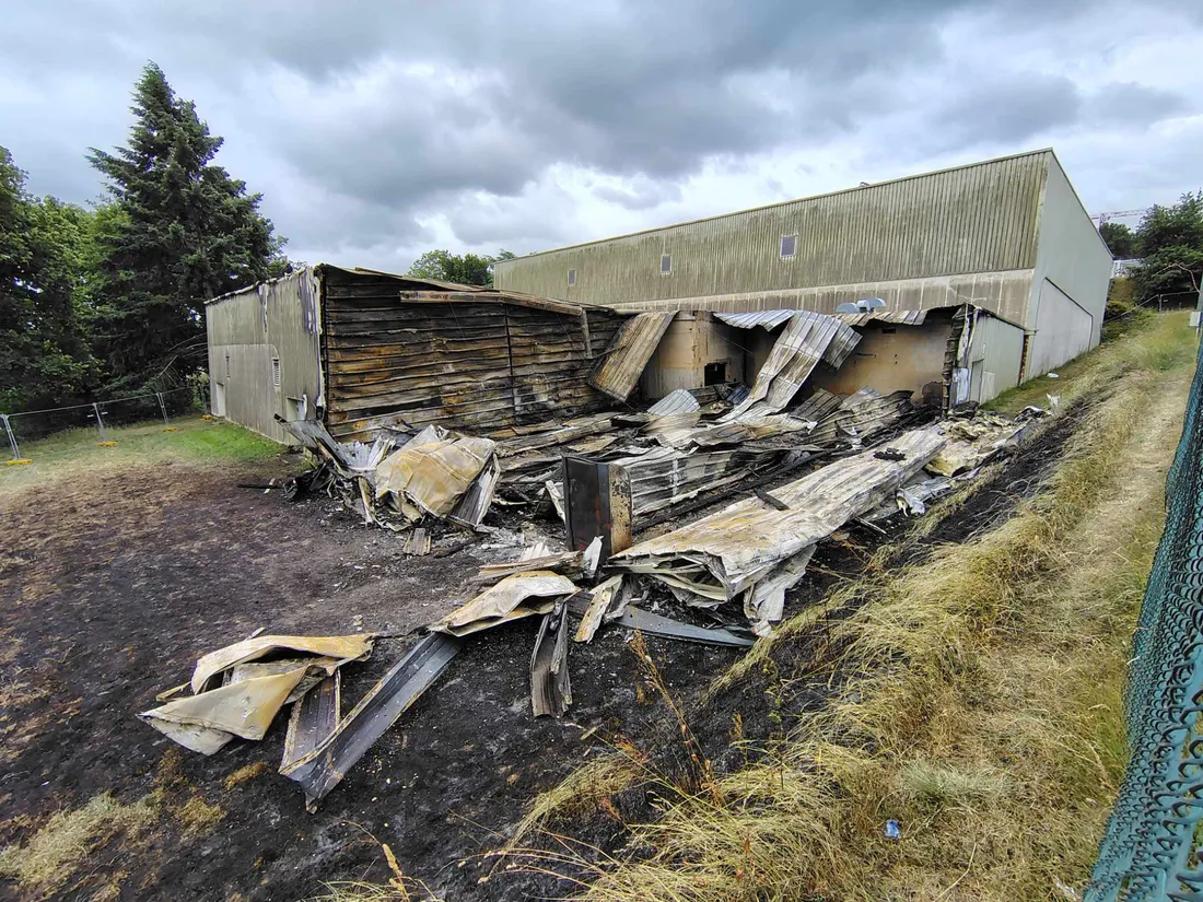 Incendie au gymnase de la Californie