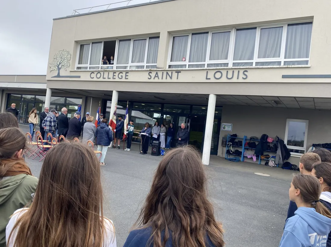 Hommage Samuel Paty et Dominique Bernard à Cabourg