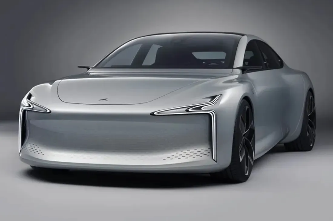 La future Hopium Machina, ici en version prototype