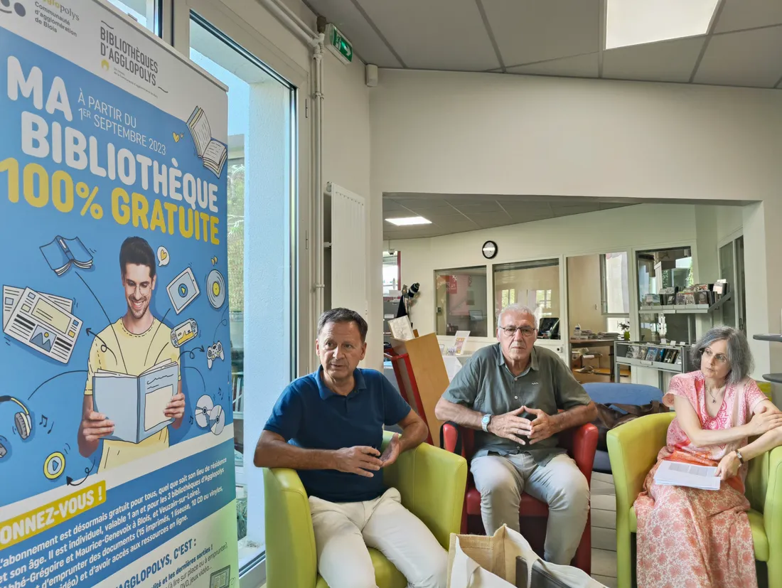 Les inscriptions sont désormais gratuites dans les bibliothèques d'Agglopolys. Photo : N. Terrien.