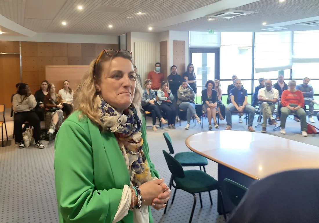 Aline Mériau, présidente de la Chambre des Métiers et de l'Artisanat du Centre Val de Loire.