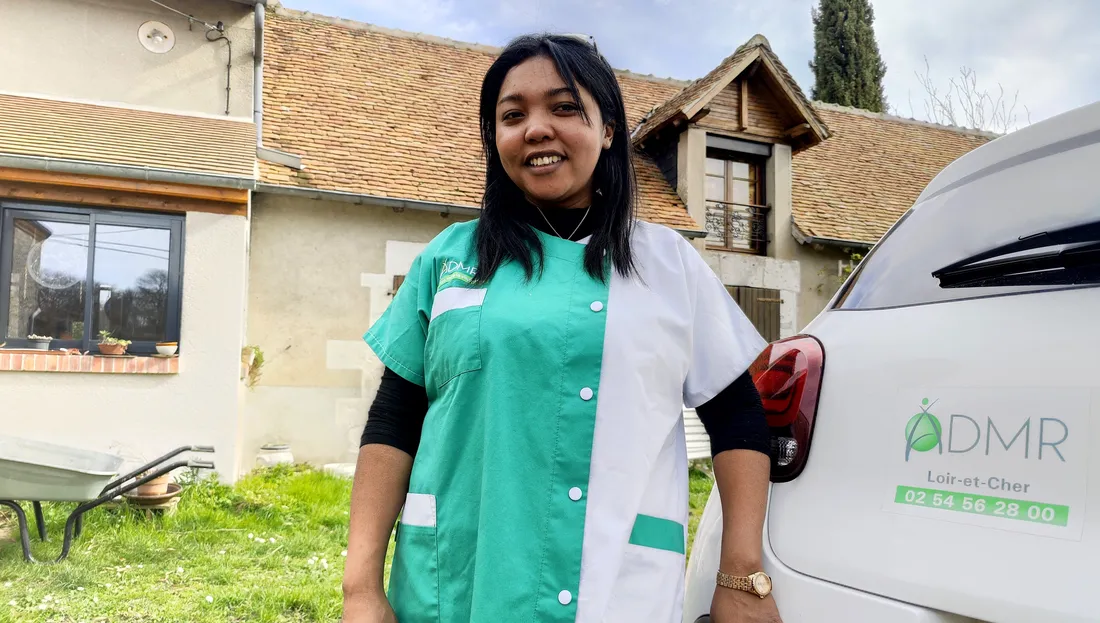 Hasina Godineau intervient sur cinq communes autour de Bracieux.