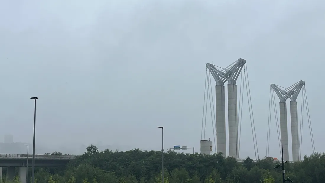 Fermeture bretelle sortie pont Flaubert