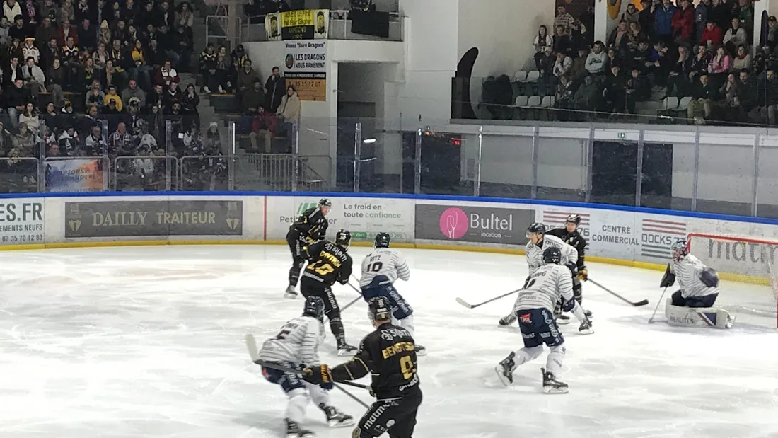 Hockey sur glace : pas de finale de coupe de France pour les Dragons