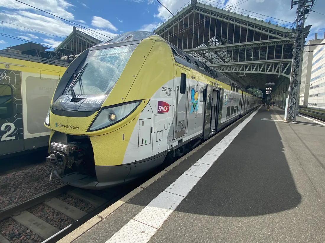 Train gare de Tours
