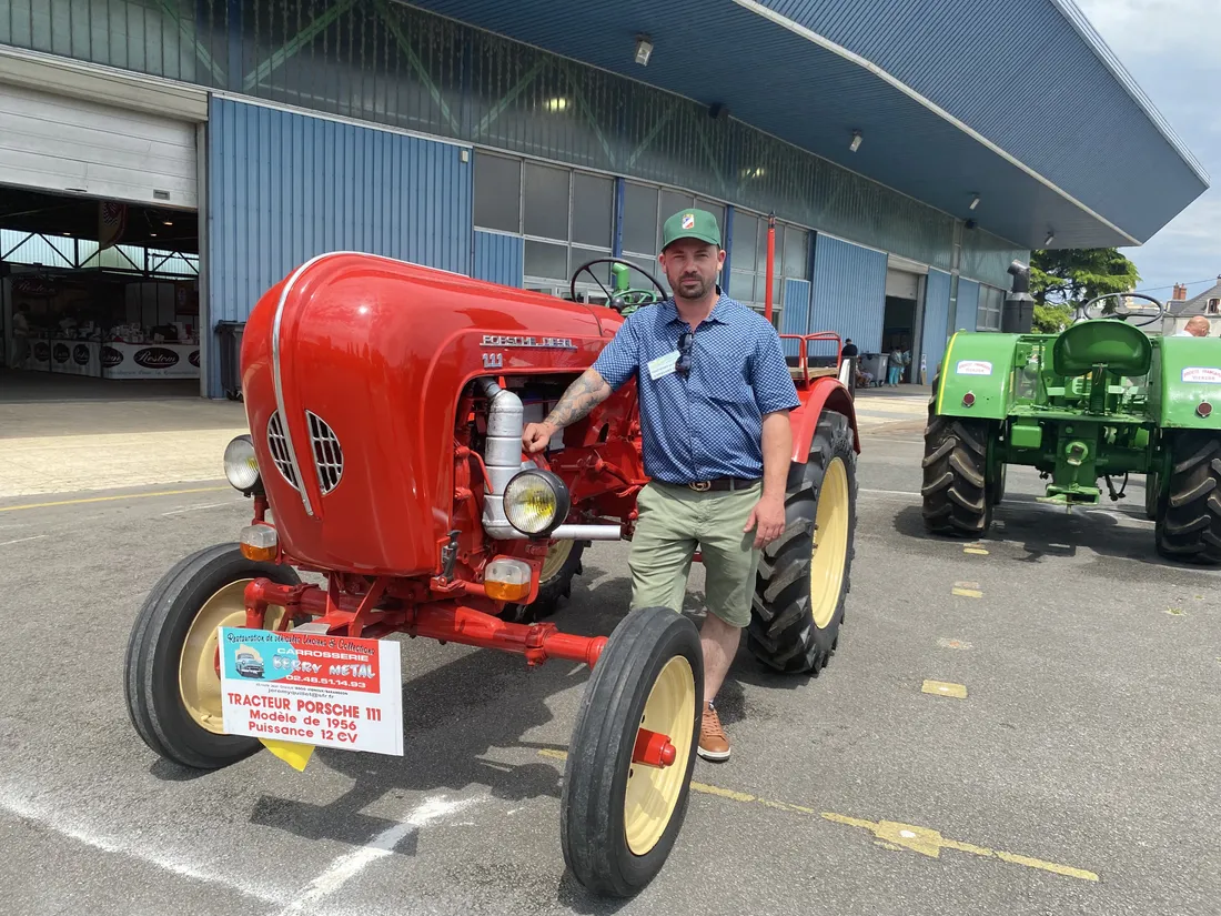 Jérémy Quillet tracteur