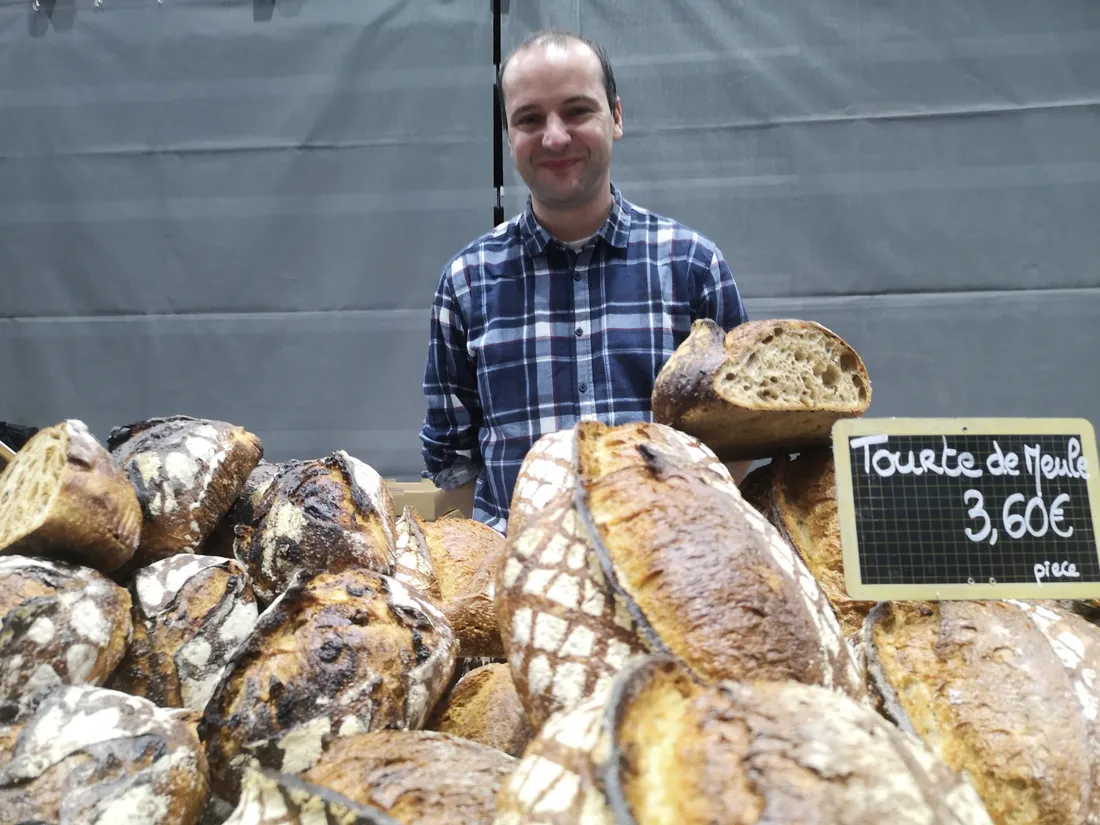 Nicolas Boulay, boulangerie Boulay-Paris à Candé-sur-Beuvron.