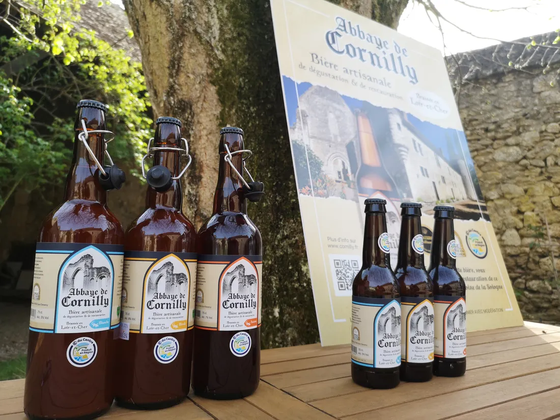 Une gamme de trois bières brassées par Guillaume Leclercq à Cour-Cheverny