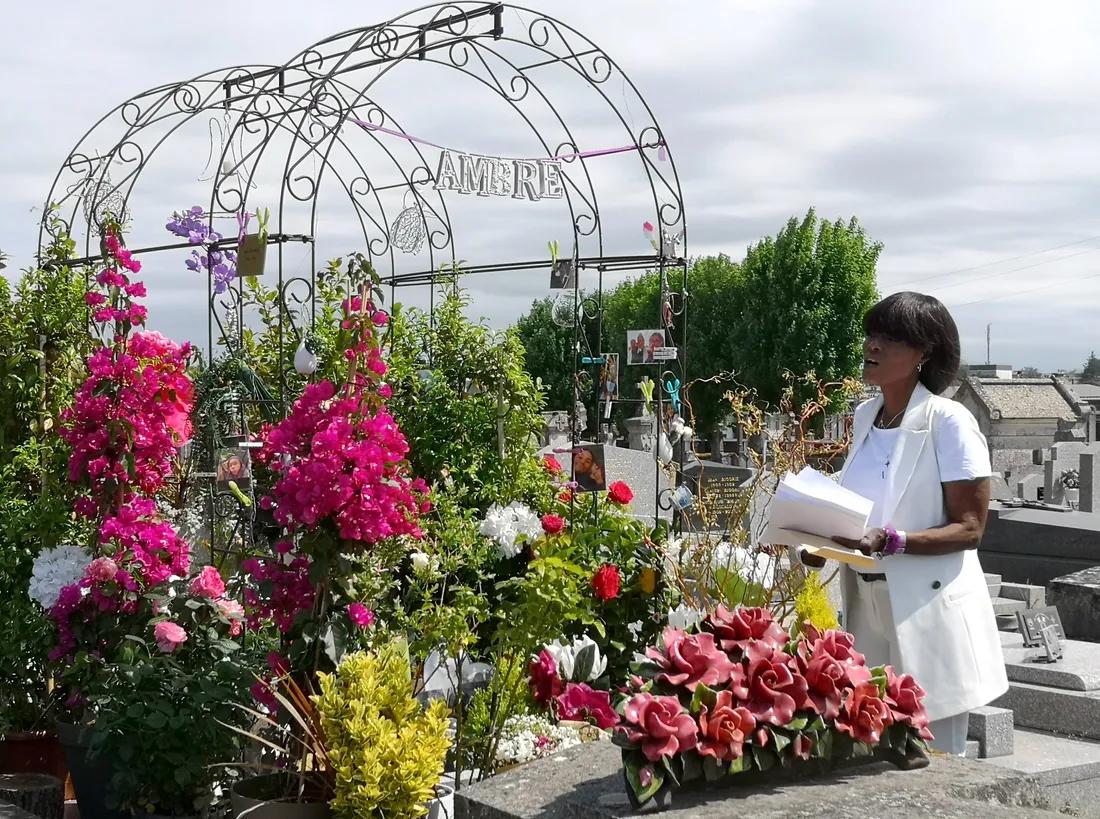 Angélique M'Baye Pichonneau, la maman d'Ambre
