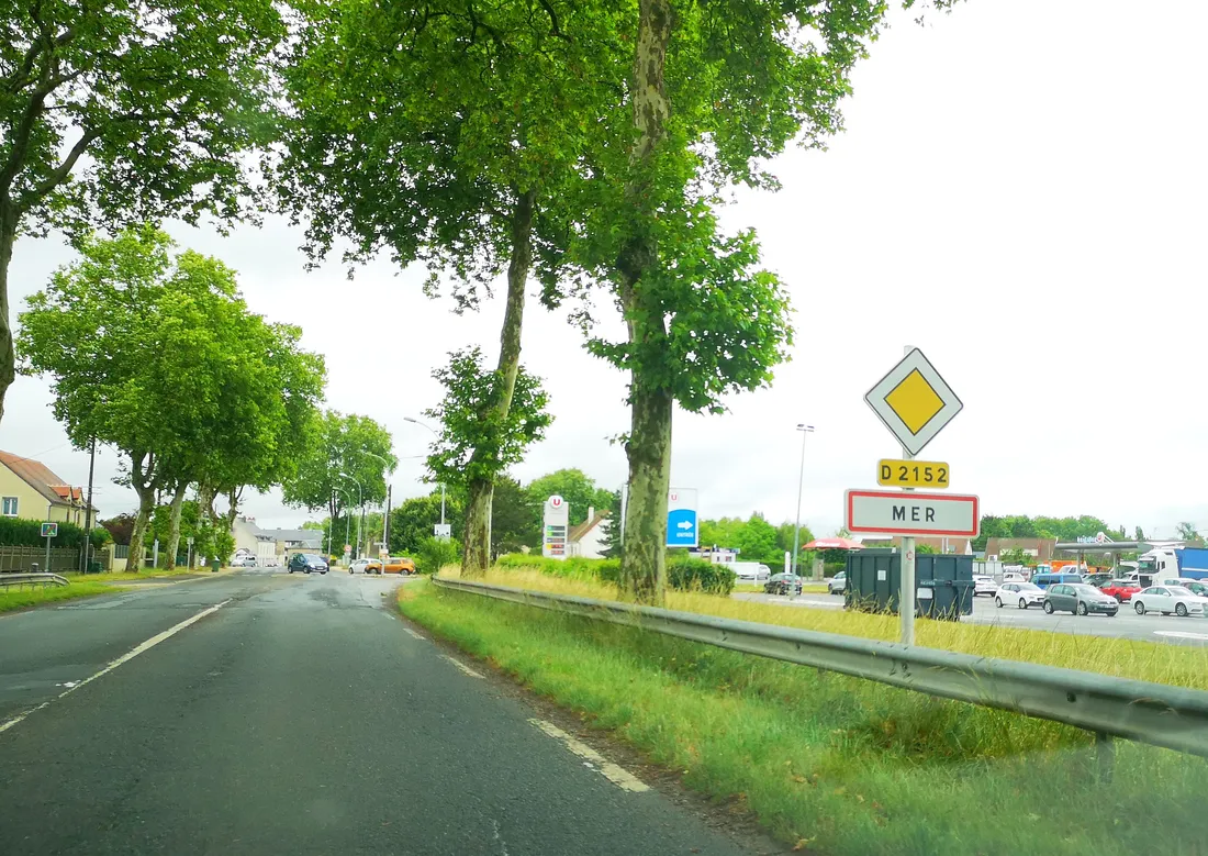 Entrée ville de Mer