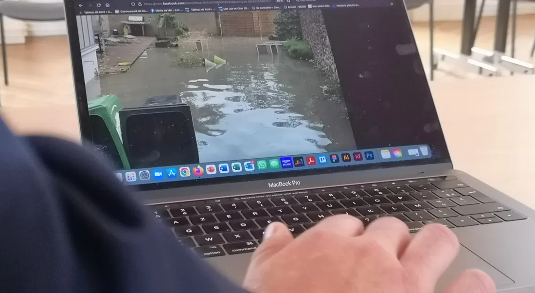 La soirée de samedi a donné lieu à des images insolites à Mer