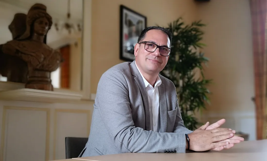 Vincent Robin, maire de Mer.