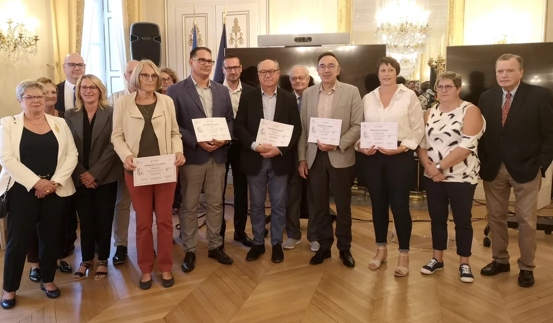 Six communes de Loir-et-Cher ont été distinguées par une Marianne du Civisme ce jeudi 15 septembre.