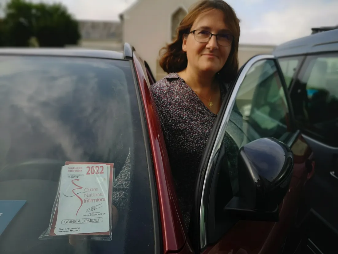 Magali Florance est infirmière libérale sur l'agglomération de Blois.