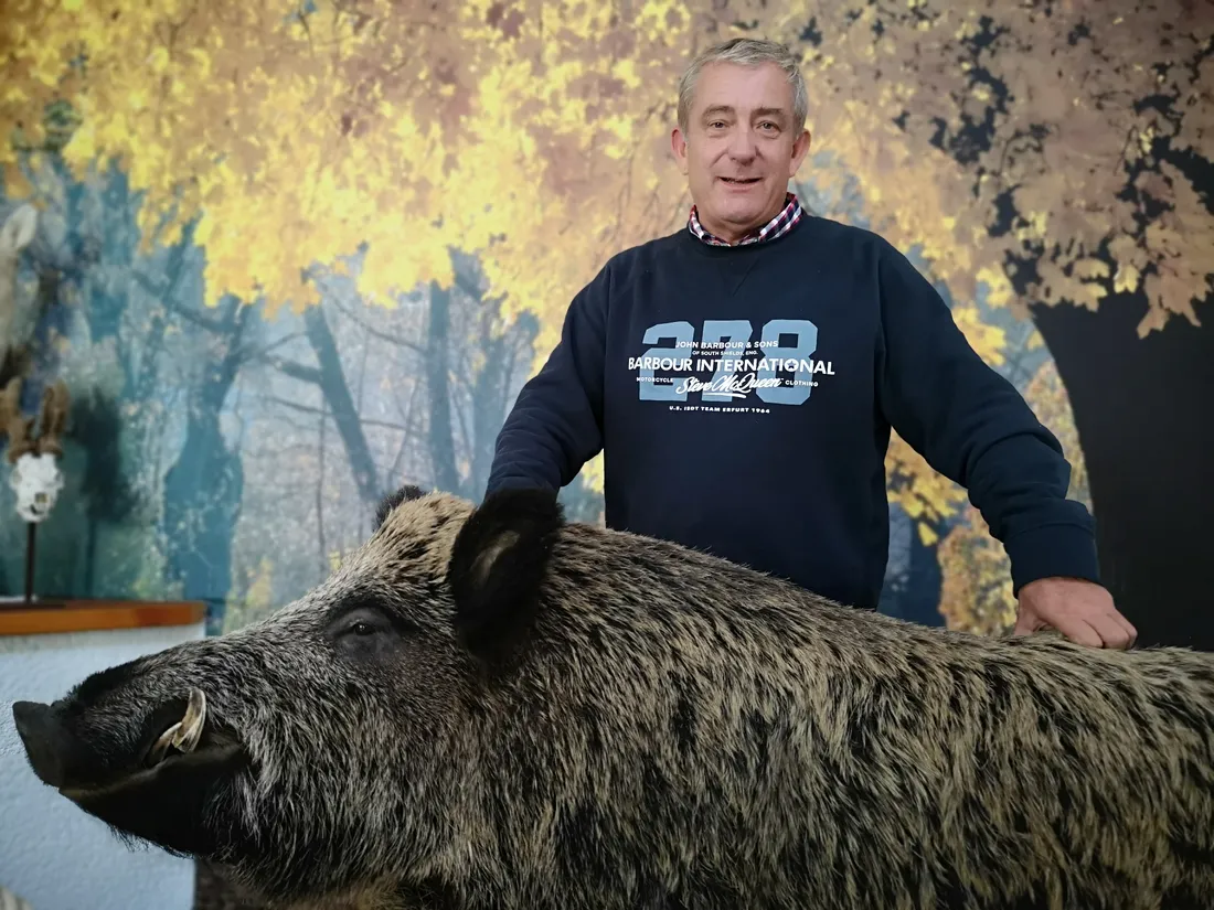 Hubert Vuitton, président de la fédération des chasseurs du Centre Val de Loire.