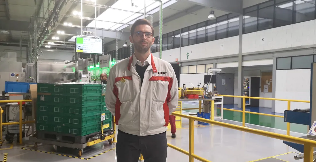 Jean-Christophe Abgrall, directeur des opérations sur le site de JTEKT Blois.