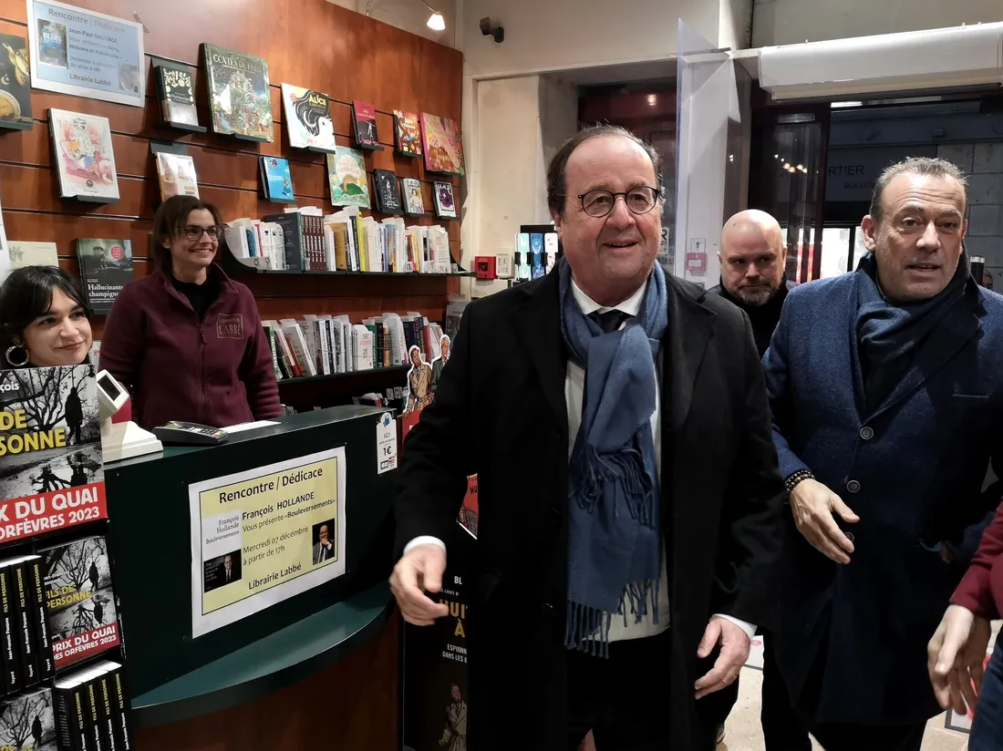 François Hollande était à Blois ce mercredi 7 décembre.