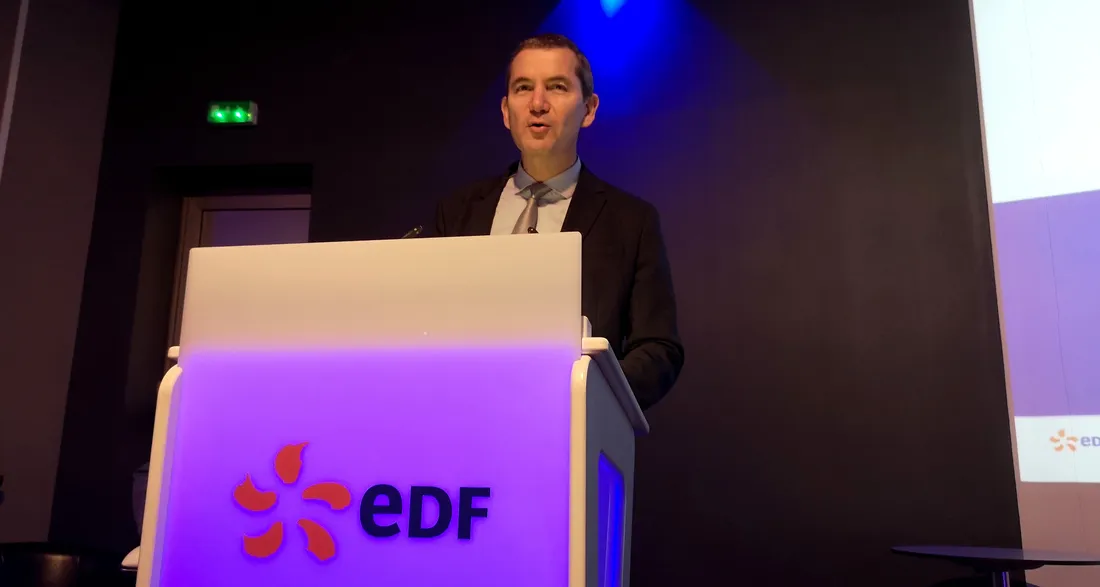 Nicolas André, directeur de la Centrale nucléaire de Saint-Laurent-des-Eaux.