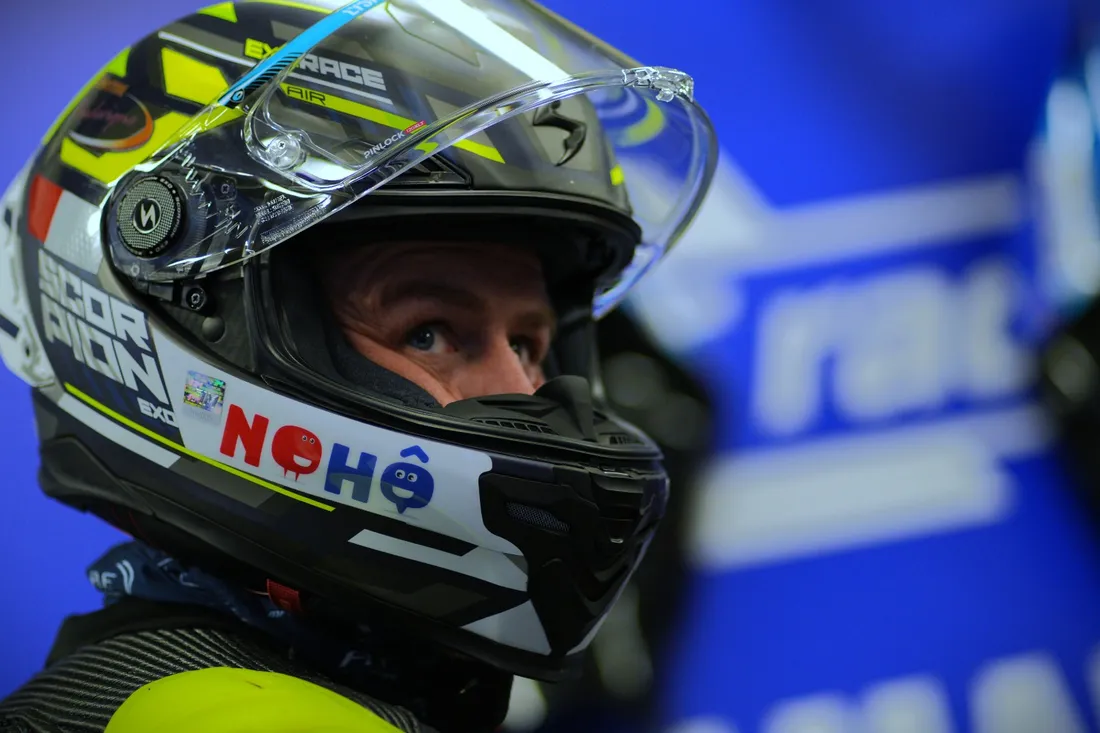 Le pilote moto calvadosien Firmin Prodhomme
