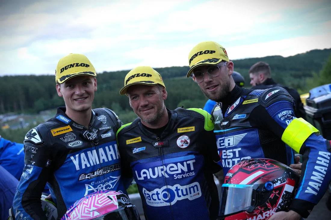 Le pilote moto calvadosien Firmin Prodhomme