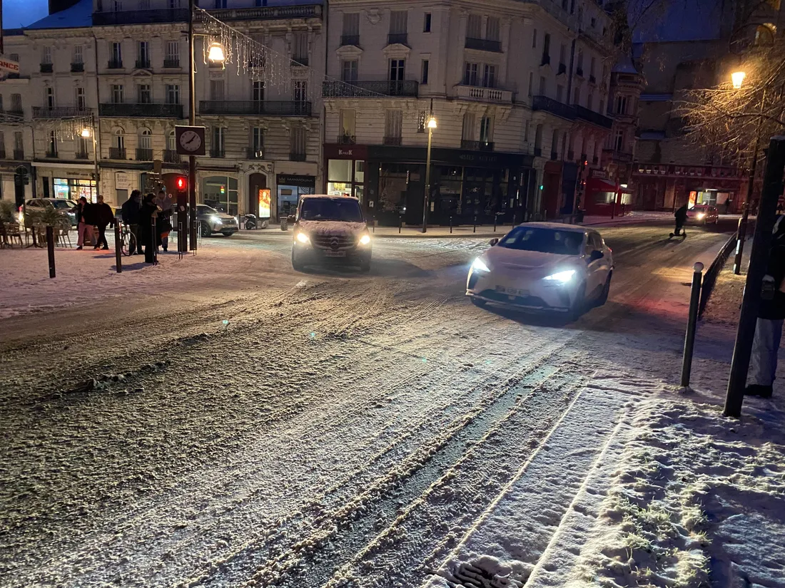 Blois neige circulation