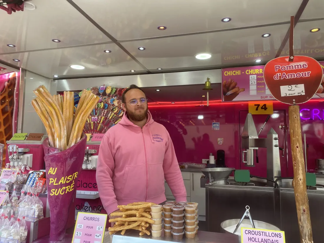 Kévin Courteaux, un forain