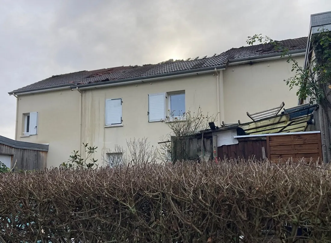 Feu d'habitation à Caen