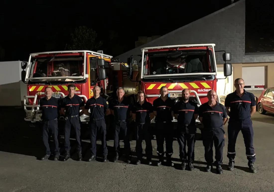 Du renfort parti de la Sarthe