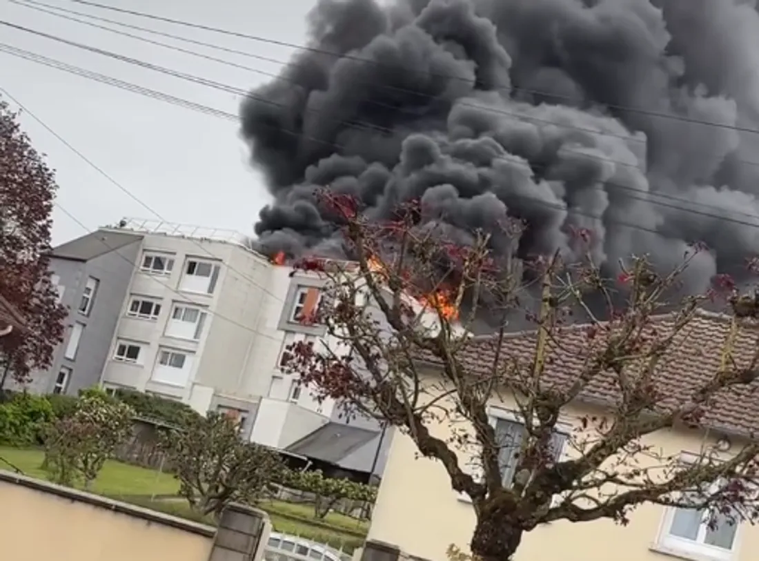 Incendie à La Ferté-Bernard
