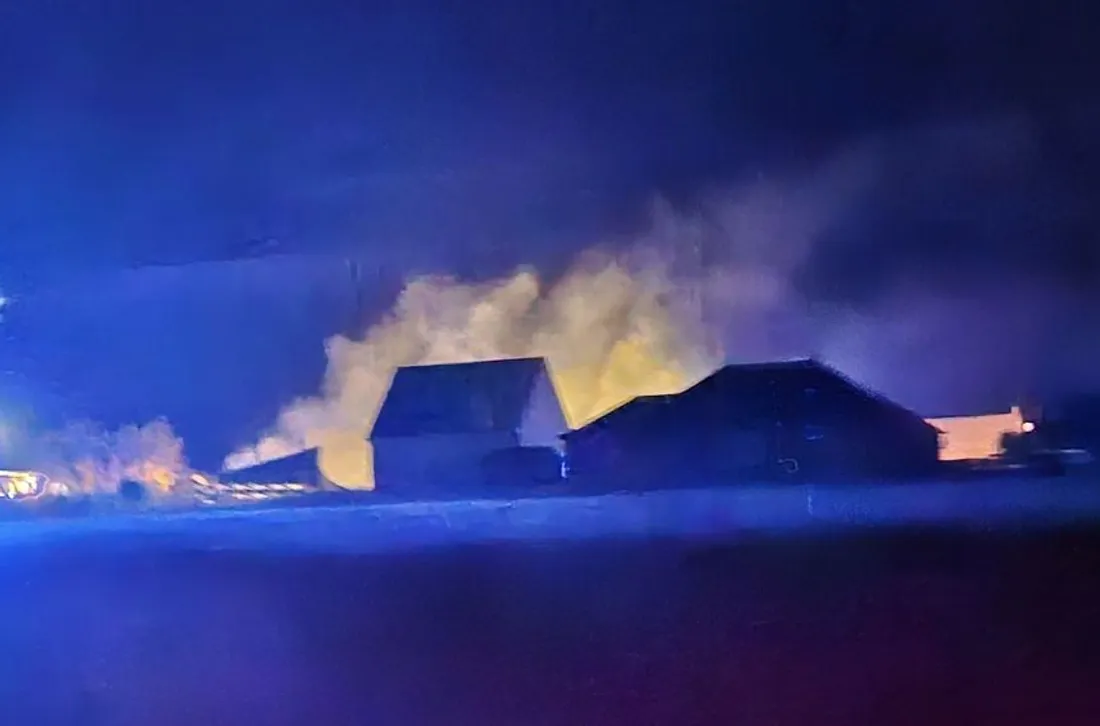 Incendie à Laigné-en-Belin