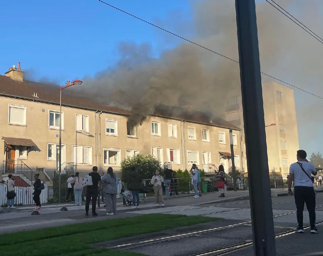 Incendie au Mans