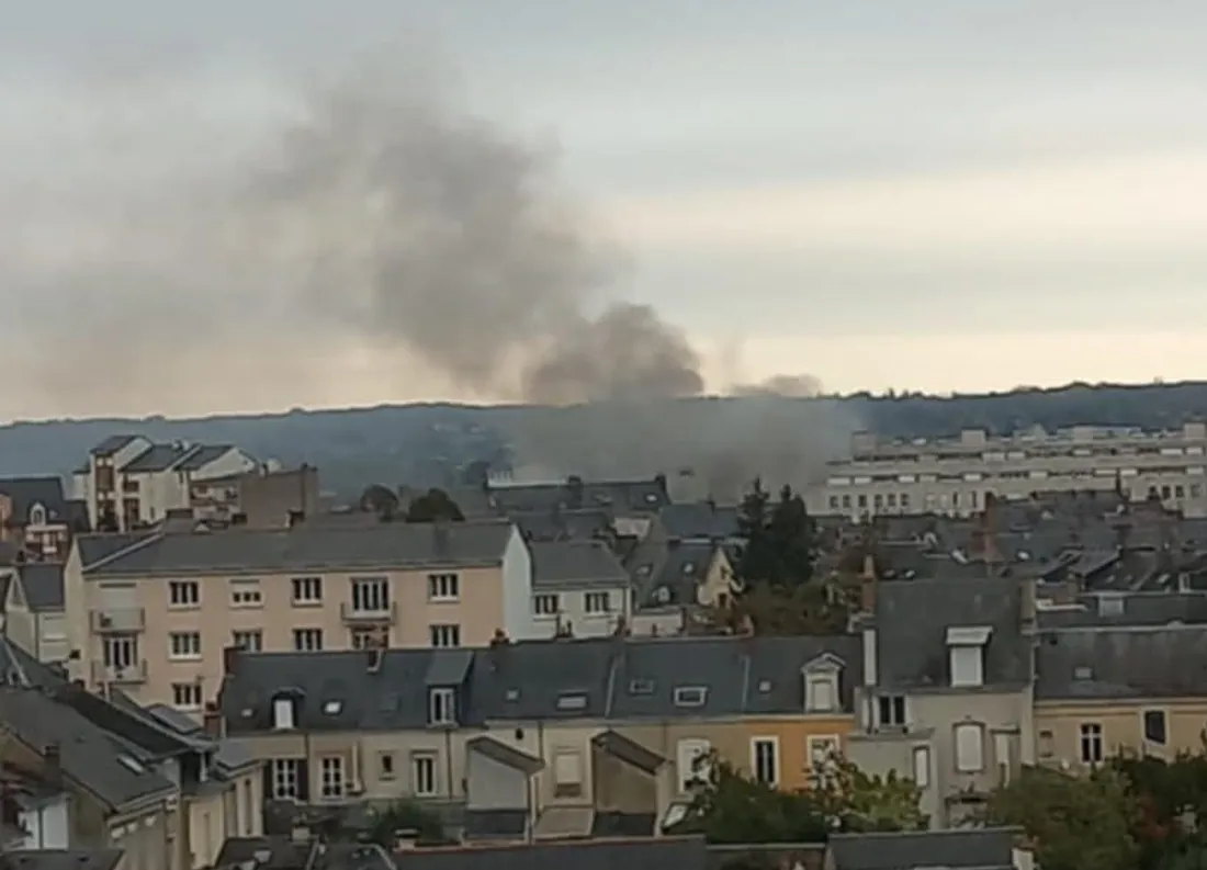 Incendie au Mans