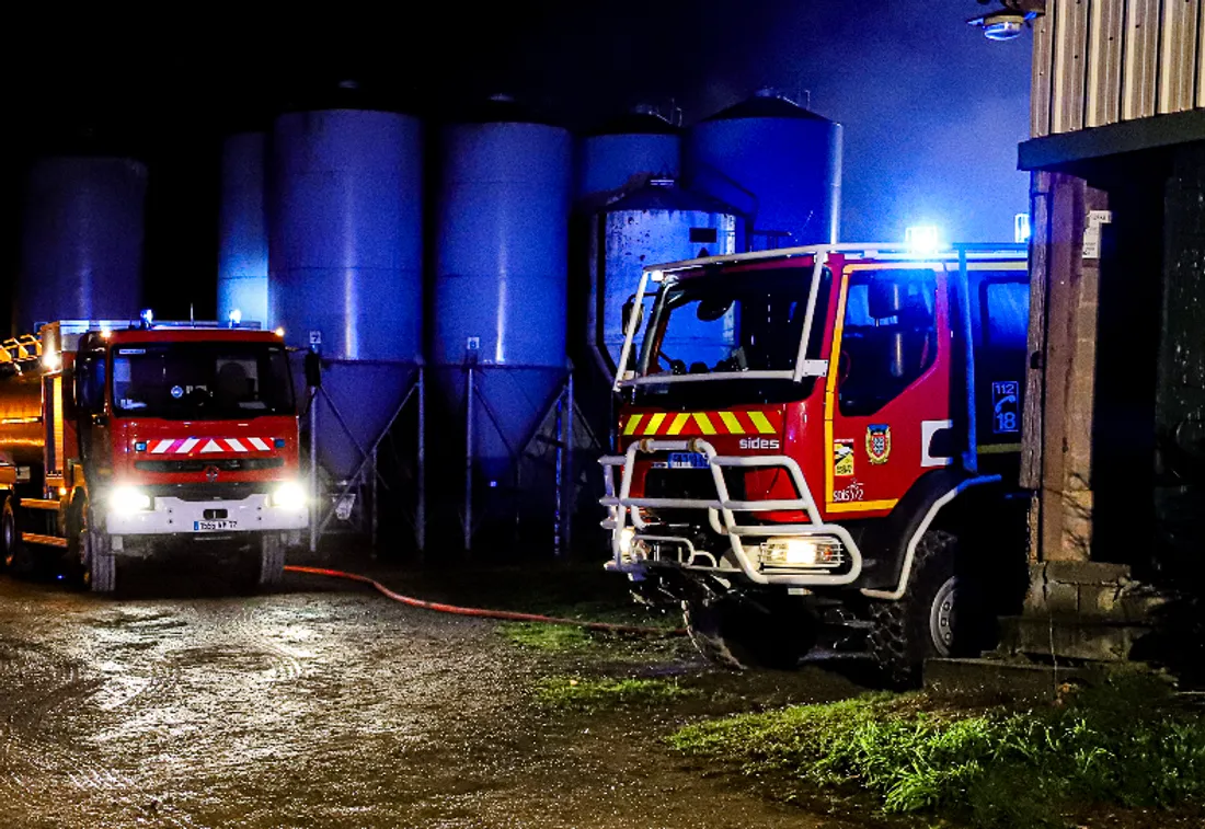 A Cures, incendie dans un élevage de porcs